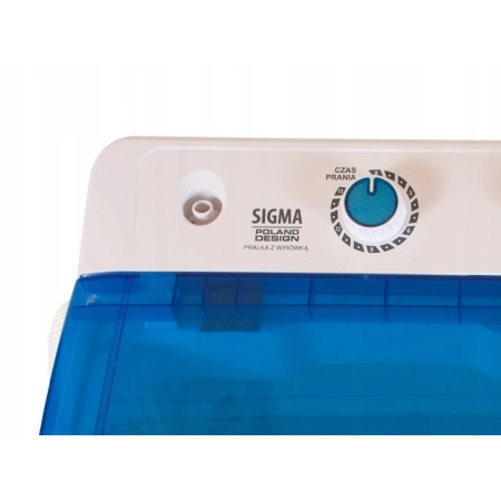 Pralka wirnikowa z wirówką i pompą wody Sigma 8 kg + 5 kg, MOCNA Idealna na działkę Pralka wirnikowa z wirówką i pompą wody Sigma 8 kg + 5 kg, MOCNA Idealna na działkę