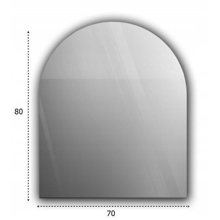 Podstawa szklana hartowana - szyba pod Piec lub Kominek 80x70 cm Grafit Podstawa szklana hartowana - szyba pod Piec lub Kominek 80x70 cm Grafit