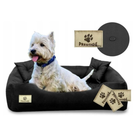 Kanapa Prestige 2 Codura Legowisko 115x95 Czarne Kanapa Prestige 2 Codura Legowisko 115x95 Czarne