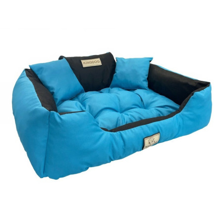 Legowisko Imię Pupila KINGDOG 55x45 Niebieskie Legowisko Imię Pupila KINGDOG 55x45 Niebieskie