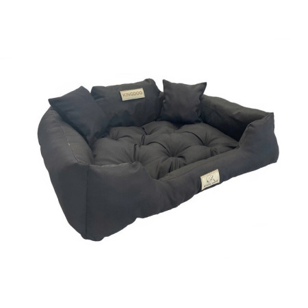 Legowisko Imię Pupila KINGDOG 100x75 Czarne Legowisko Imię Pupila KINGDOG 100x75 Czarne