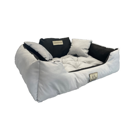 Legowisko Imię Pupila KINGDOG 115x95 Jasnoszare Legowisko Imię Pupila KINGDOG 115x95 Jasnoszare