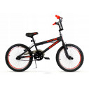 BMX Czarno-Czerwony Matowy Unisex Wyczynowy Pegi