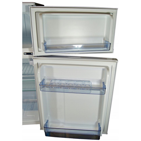 Mała lodówka z zamrażalnikiem 89L 85cm INOX Mała lodówka z zamrażalnikiem 89L 85cm INOX