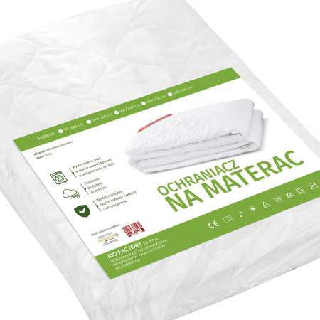 Ochraniacz na materac pikowany premium 200x220cm Ochraniacz na materac pikowany premium 200x220cm