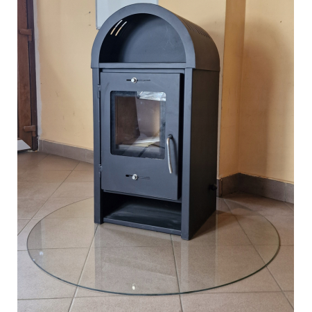 Szyba podstawa hartowana pod kominek 100 x 100 łza Szyba podstawa hartowana pod kominek 100 x 100 łza