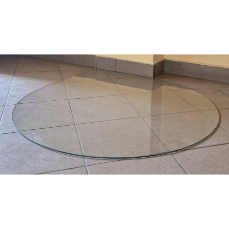 Szyba podstawa hartowana pod kominek 100 x 100 łza Szyba podstawa hartowana pod kominek 100 x 100 łza