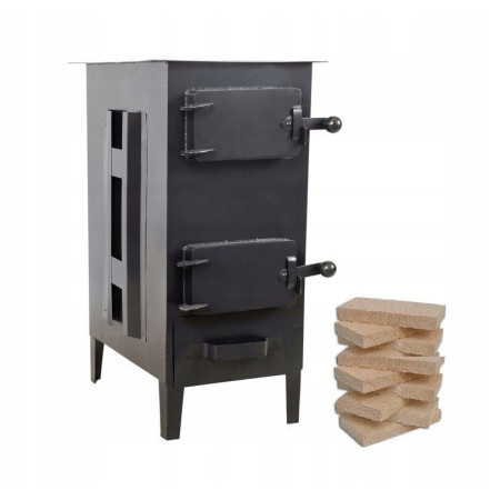 Piec Szamotowy KOZA Zeus 5 kW + ATEST Piecyk, Ruszt, Popielnik Piec Szamotowy KOZA Zeus 5 kW + ATEST Piecyk, Ruszt, Popielnik