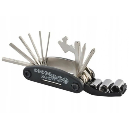 ZESTAW KLUCZY ROWEROWYCH - MULTITOOL 16w1 ZESTAW KLUCZY ROWEROWYCH - MULTITOOL 16w1