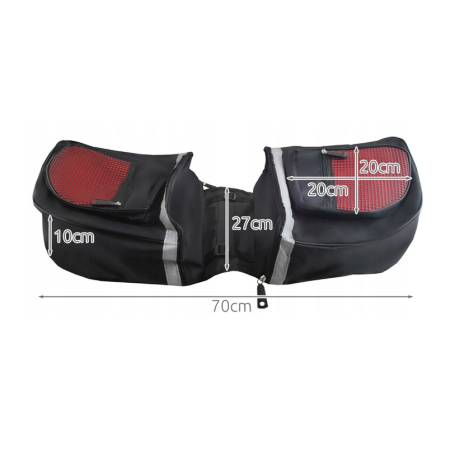 TORBA NA BAGAŻNIK ROWEROWY SAKWA KUFER TORBA NA BAGAŻNIK ROWEROWY SAKWA KUFER