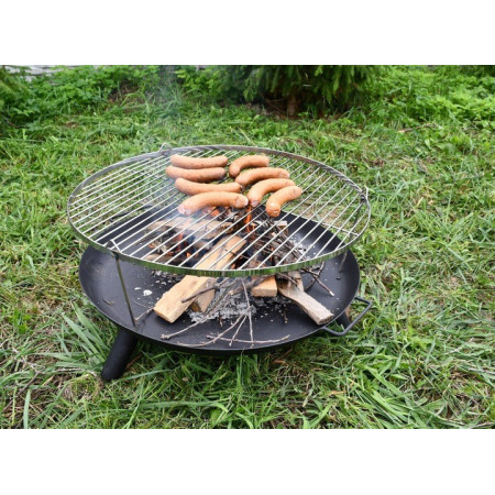 CHROMOWANY RUSZT NA TRÓJNÓG GRILLA NIERDZEWNY 80CM CHROMOWANY RUSZT NA TRÓJNÓG GRILLA NIERDZEWNY 80CM