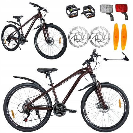 Rower górski MTB 26" 21 biegów Shimano Rama16" Hamulce tarczowe