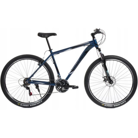 Rower górski MTB 29" 21 biegów Shimano, Hamulce tarczowe Biały Rower górski MTB 29" 21 biegów Shimano, Hamulce tarczowe Biały
