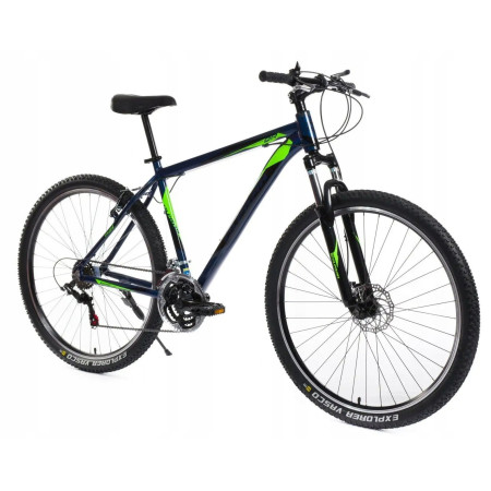 Rower górski MTB 29" 21 biegów Shimano, Hamulce tarczowe Biały Rower górski MTB 29" 21 biegów Shimano, Hamulce tarczowe Biały