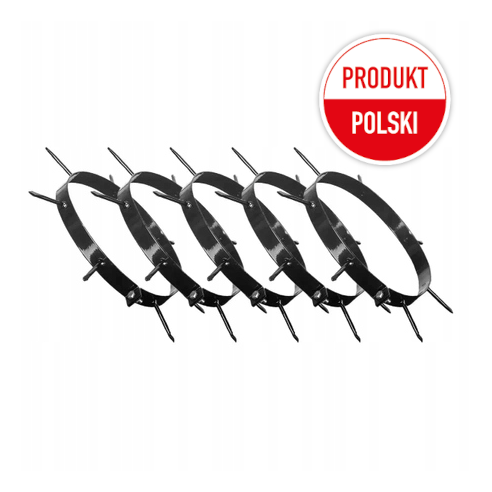 5x Kolce do Walca Wału Ogrodowego Stalowe do AERACJI 28cm AERATOR-Zestaw