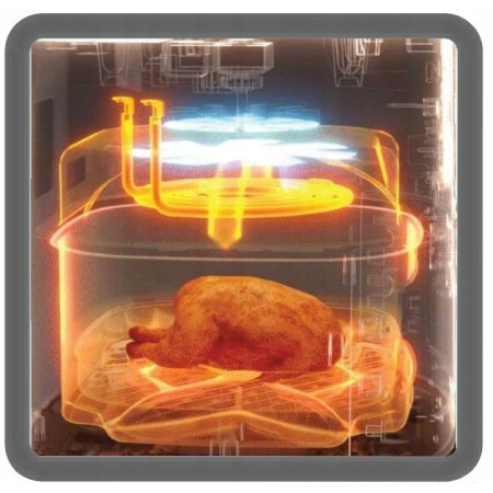 Frytkowinica Beztłuszczowa AirFryer ViVax Mocna 1875W 6L