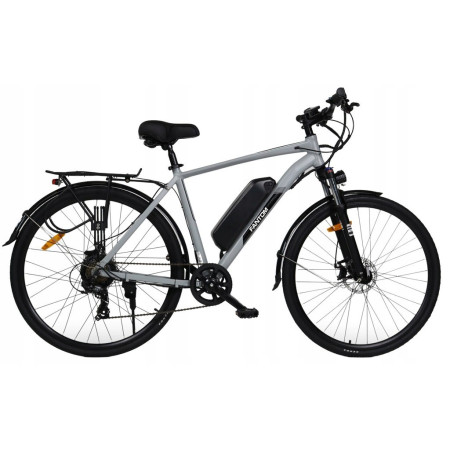 ROWER ELEKTRYCZNY MĘSKI 28 TREKKINGOWY ZE WSPOMAGANIEM 60-70km Shimano Czarny ROWER ELEKTRYCZNY MĘSKI 28 TREKKINGOWY ZE WSPOMAGANIEM 60-70km Shimano Czarny