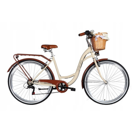 Rower Damski miejski - Damka 26 lub 28 cali Lekki Shimano Kosz + wkład Gratis