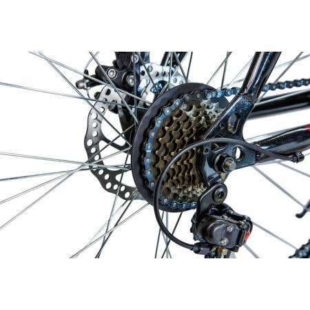 ROWER GÓRSKI MTB 26 CALI 21 BIEGÓW AMORTYZACJA HAMULCE TARCZOWE RAMA 16 ROWER GÓRSKI MTB 26 CALI 21 BIEGÓW AMORTYZACJA HAMULCE TARCZOWE RAMA 16
