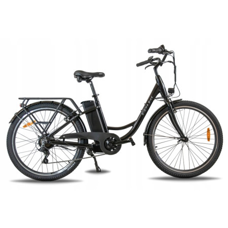 Rower Elektryczny Miejski Sigma Zasięg 90 km Rama aluminium