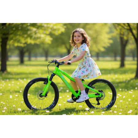ROWER GÓRSKI MTB 24 CALI NA KOMUNIĘ AMORTYZACJA HAMULCE TARCZOWE 130-145cm ROWER GÓRSKI MTB 24 CALI NA KOMUNIĘ AMORTYZACJA HAMULCE TARCZOWE 130-145cm