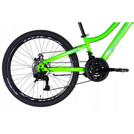 ROWER GÓRSKI MTB 24 CALI NA KOMUNIĘ AMORTYZACJA HAMULCE TARCZOWE 130-145cm ROWER GÓRSKI MTB 24 CALI NA KOMUNIĘ AMORTYZACJA HAMULCE TARCZOWE 130-145cm