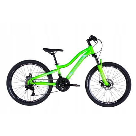 ROWER GÓRSKI MTB 24 CALI NA KOMUNIĘ AMORTYZACJA HAMULCE TARCZOWE 130-145cm ROWER GÓRSKI MTB 24 CALI NA KOMUNIĘ AMORTYZACJA HAMULCE TARCZOWE 130-145cm