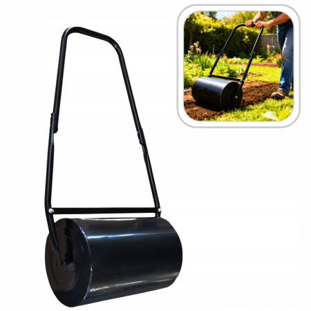 WALEC OGRODOWY DO TRAWNIKA 42 CM 60 KG UBIJAK  + RĘKAWICZKI