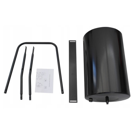 WALEC OGRODOWY DO TRAWNIKA 42 CM 60 KG UBIJAK  + RĘKAWICZKI