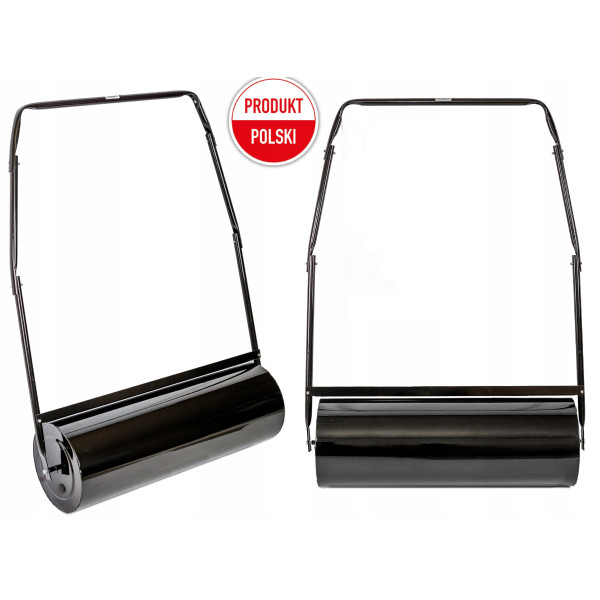 WALEC STALOWY DO TRAWY TRAWNIKA - 80CM POJEMNOŚĆ 53L