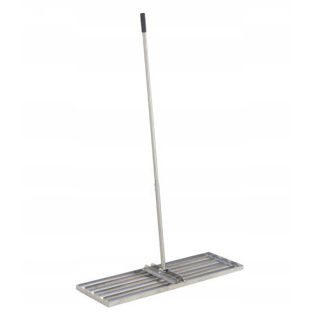 Niwelator ogrodowy stal nierdzewna 100 cm do wyrównywania ziemi