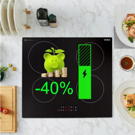 Płyta indukcyjna do zabudowy 2 palniki Vivax BH-02MIN BOOSTER 230/400W 2+3