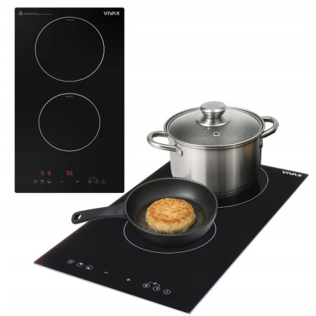 Płyta indukcyjna do zabudowy 2 palniki Vivax BH-02MIN BOOSTER 230/400W 2+3