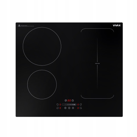 Płyta indukcyjna zabudowy 60cm BH-04MFZIN BOOST TIMER FLEX ZON PÓL 2+3