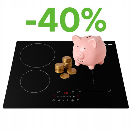 Płyta indukcyjna zabudowy 60cm BH-04MFZIN BOOST TIMER FLEX ZON PÓL 2+3