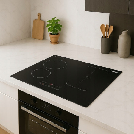 Płyta indukcyjna zabudowy 60cm BH-04MFZIN BOOST TIMER FLEX ZON PÓL 2+3