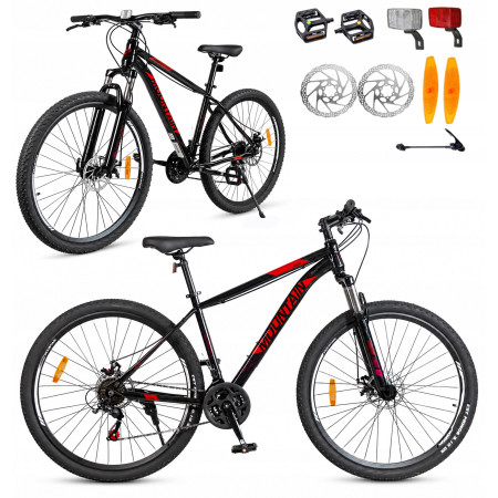 ROWER GÓRSKI MĘSKI KOŁA 29 STALOWY MTB 170-195cm 21 BIEGÓW