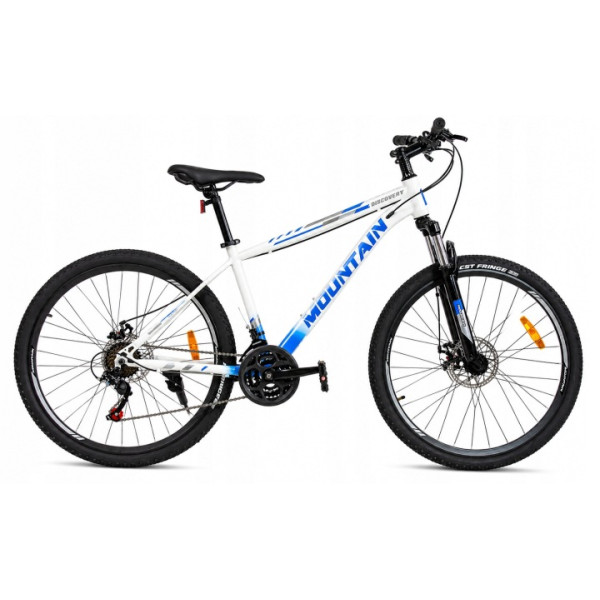 Rower górski MTB 27,5” amortyzacja 21 biegów hamulce tarczowe wzrost 160-175 cm