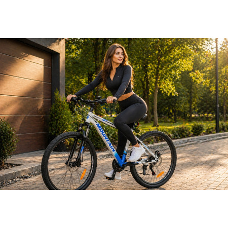 Rower górski MTB 27,5” amortyzacja 21 biegów hamulce tarczowe wzrost 160-175 cm