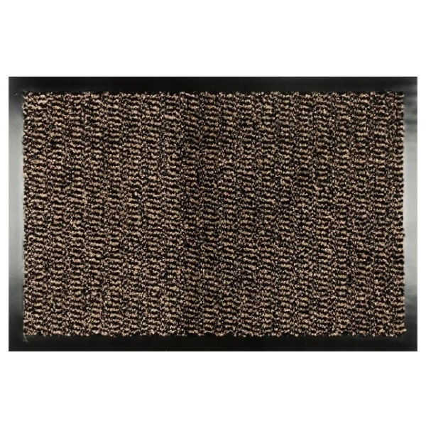 Wycieraczka pod Drzwi 40x60 cm Szara Wewnętrzna Mata Do Butów Antypoślizgowa