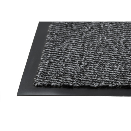 Wycieraczka pod Drzwi 60x80 cm Szara Wewnętrzna Mata Do Butów Antypoślizgowa
