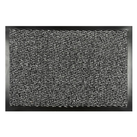 Wycieraczka pod Drzwi 60x80 cm Szara Wewnętrzna Mata Do Butów Antypoślizgowa