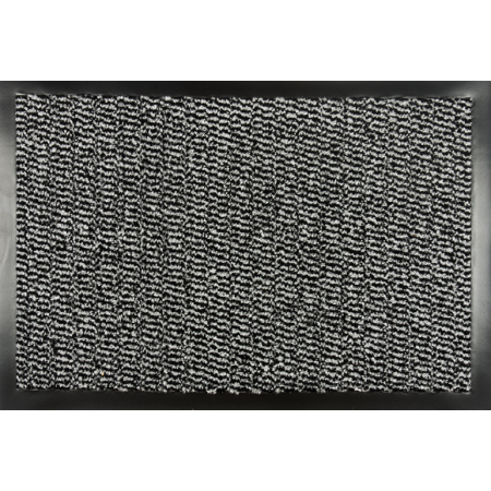Wycieraczka pod Drzwi 60x80 cm Szara Wewnętrzna Mata Do Butów Antypoślizgowa