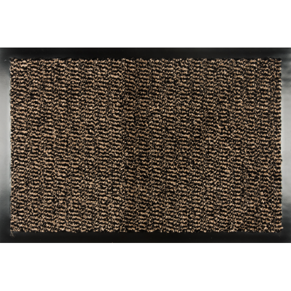 Wycieraczka pod Drzwi 60x80 cm Brąz Wewnętrzna Mata Do Butów Antypoślizgowa