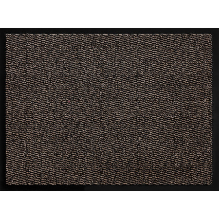 Wycieraczka pod Drzwi 60x90 cm Brąz Wewnętrzna Mata Do Butów Antypoślizgowa