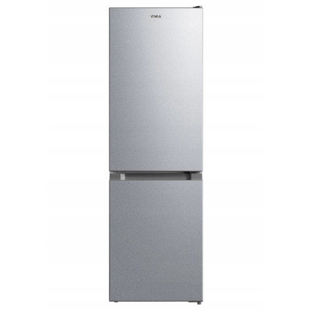 Lodówka Dwudrzwiowa Lov Frost 152 cm 174L INOX 39dB Zamrażarka ViVAX