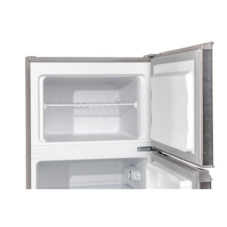 Lodówka Wolnostojąca 143 cm 204L INOX Chłodziarko Zamrażarka Vivax DD-207