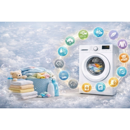 Pralka Automatyczna Slim Vivax 6 kg 1000 obr./min. 16 programów Drum Clean