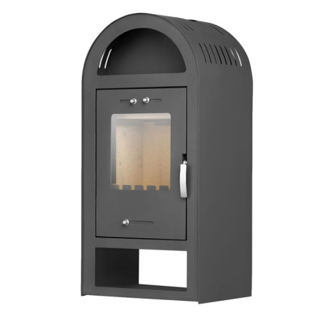Piec Stalowy Hestia 7,5 kW Wolnostojący Kominek do Salonu Certyfikat ECO