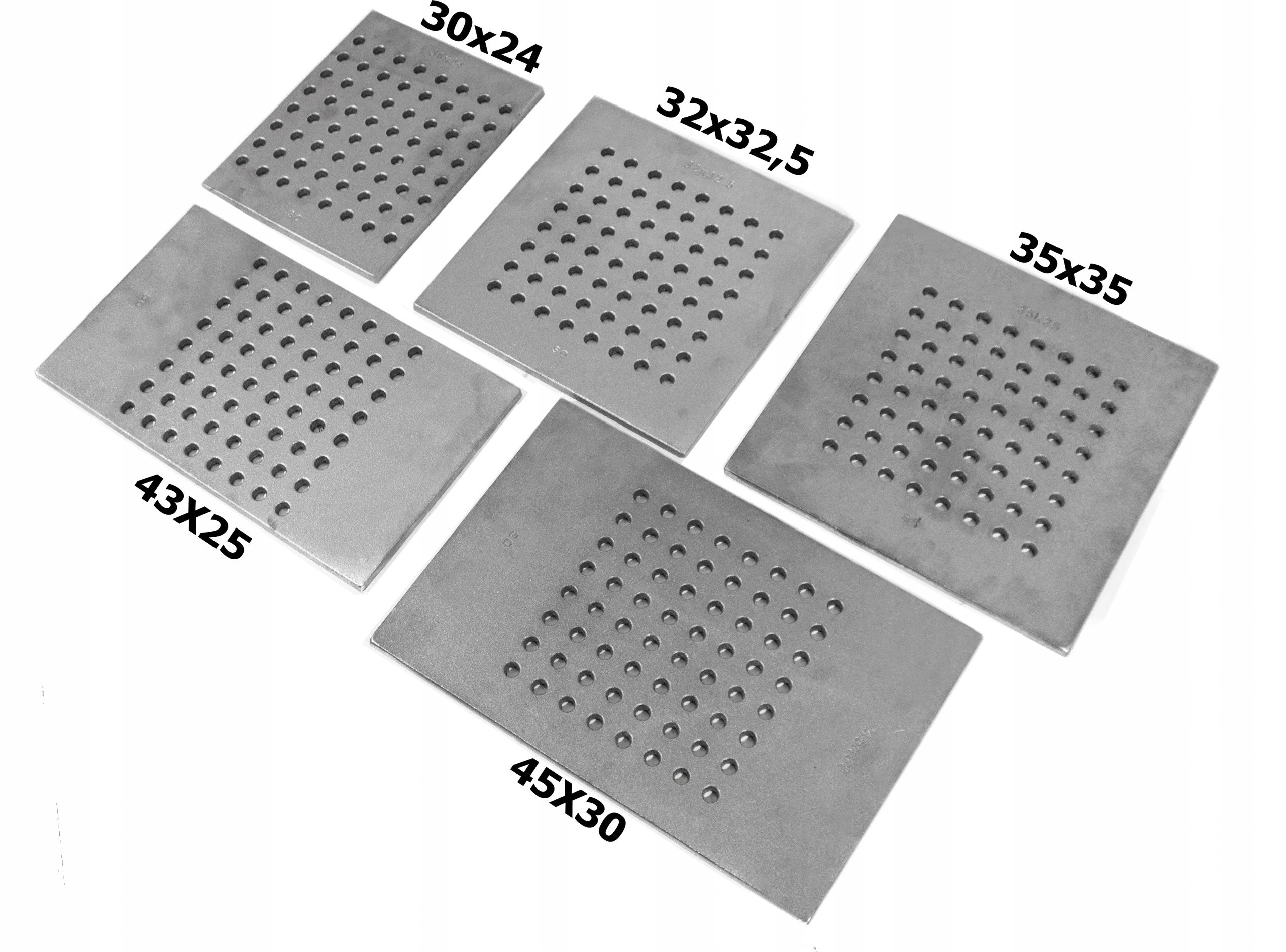 Ruszt ŻELIWNY do Kominka lub Pieca KOMINKOWY 35 x 35 cm